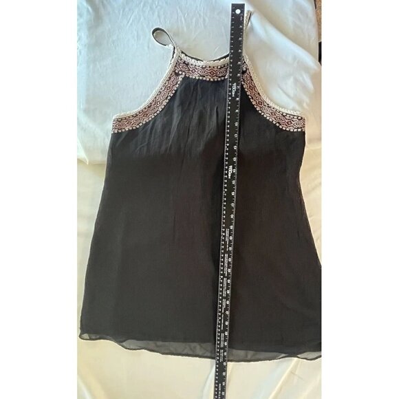 House of Harlow 1960 June Revolve Black Embroidery Keyhole Back Mini Dre… - Picture 15 of 16